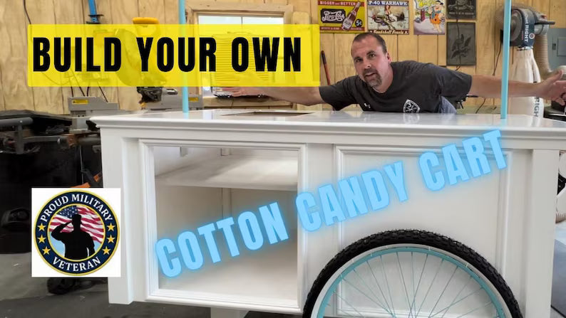 Build Plans for Cotton Candy Cart